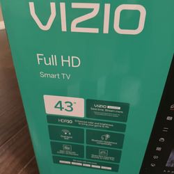 Vizio 43” HD Smart TV