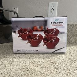 Benevolence 12pc Ramen Bowl Set