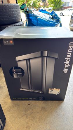 Dual trash can - simplehuman