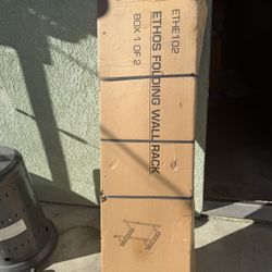 Ethos folding wall rack