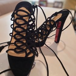Christian Louboutin Strappy Heels Size 37