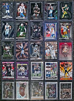 NFL Football Trading Cards Lot of 25