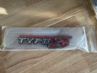 Honda Integra Type S Genuine OEM Rear Badge