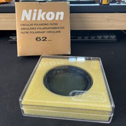 62mm Nikon Circular Polarizing Filter