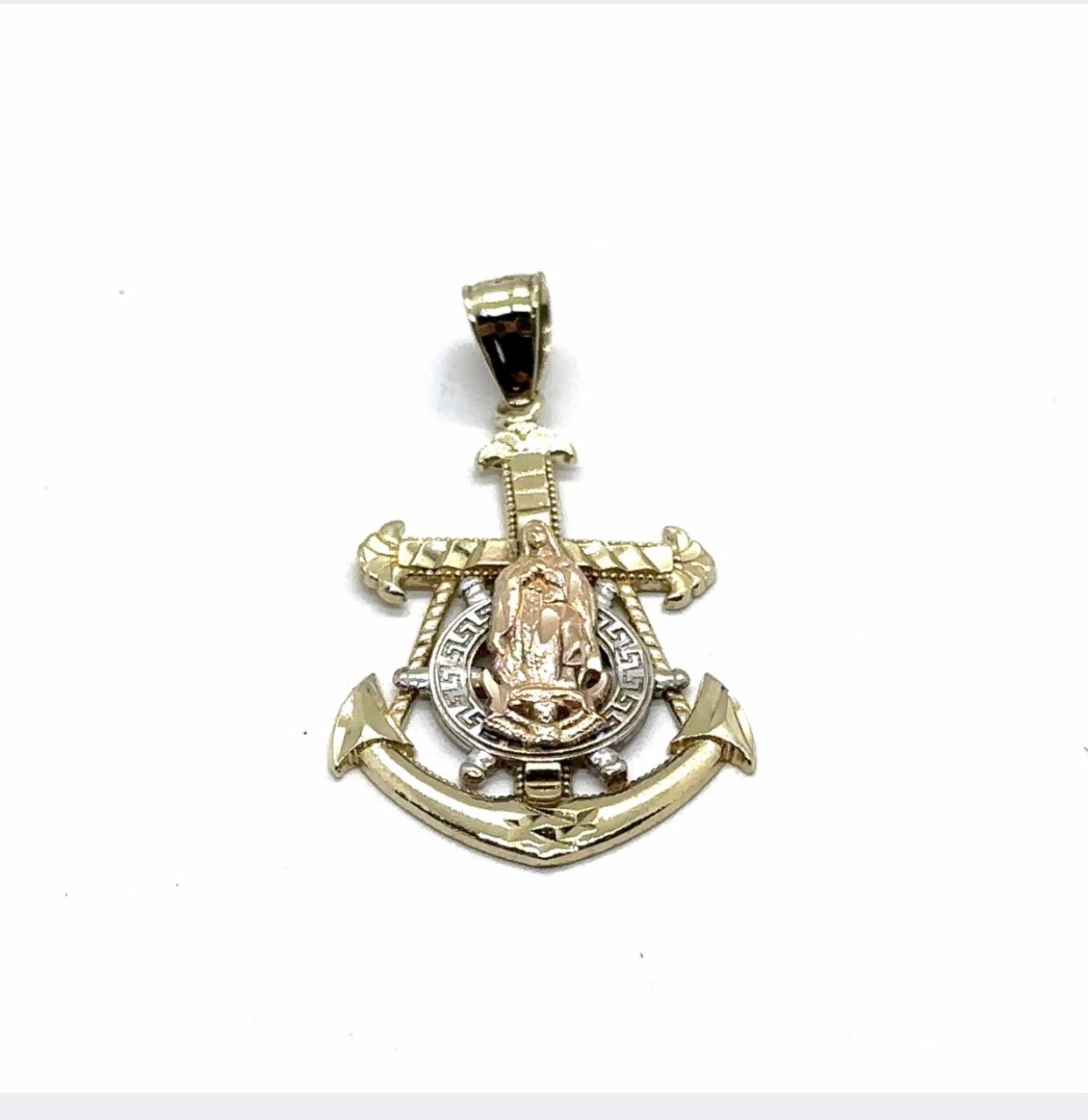 Gold Pendant 1.6G 10K 3tone EPJ026514