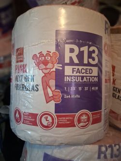 Owens Corning R-13 Kraft-Faced Fiberglass Roll Insulation