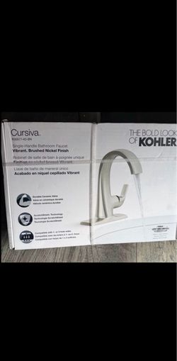 KOHLER- SINGLE HANDLE BATHROOM FAUCET