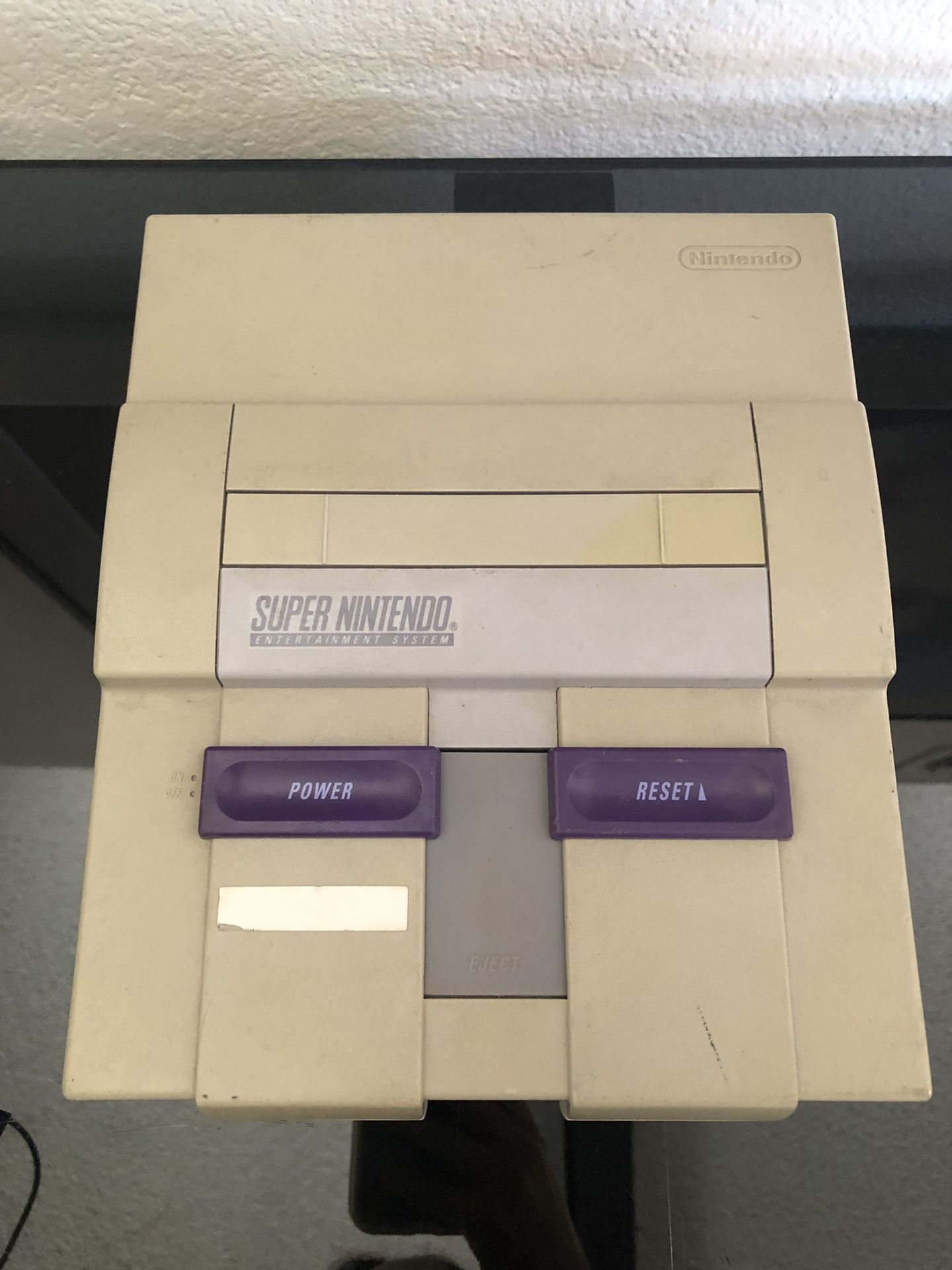 Original Super Nintendo Console