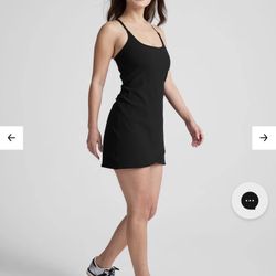 NWT Beyond Yoga The Line Ribbed Mini Dress XS