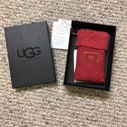 Ugg  Lamb Fur Phone Sleeve 