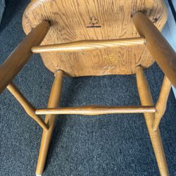 Two Beautiful Canadian Wooden Chairs are For Sale