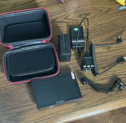 Feelworld F5 Monitor w/ Battery, Case and Charger
