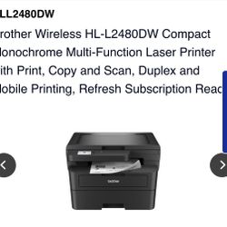 Brother HL-L2480DW Laser Printer Copy Scan
