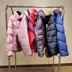 WINTER JACKETS / COATS - Size LARGE (Ladies size 8-10) - $10 EACH - posted price for EACH is firm.