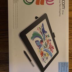 Wacom One HD 13.3 Display Drawing Tablet