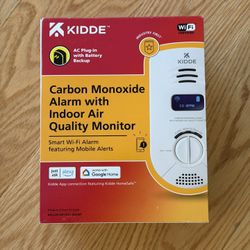 Kidde Smart Carbon Monoxide + Indoor Air Quality Monitor
