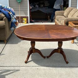 Dining room Cherrywood Pedestal Legs Table