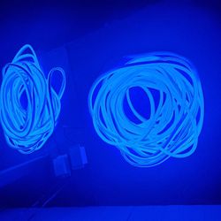 Two 100ft  Brilliant LED Neon Rope Light - 120 Volt 