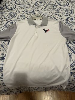 Texans Polo Shirt Size Medium 