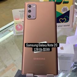 Unlocked - Samsung Galaxy Note 20 128 Gb 