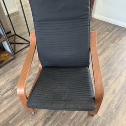 IKEA Poang Armchair Brown/black Chair