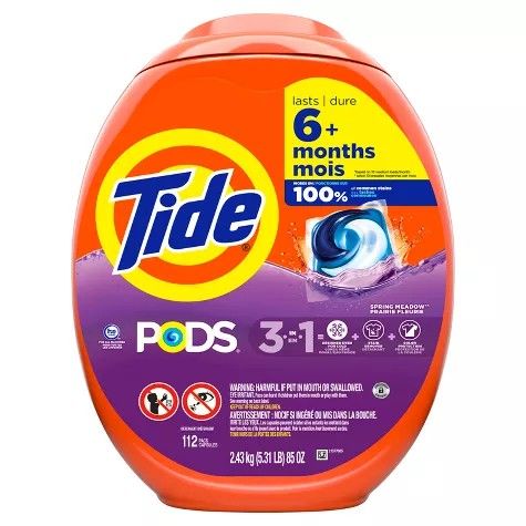 Tide Pods 112ct  3x Tubs $30