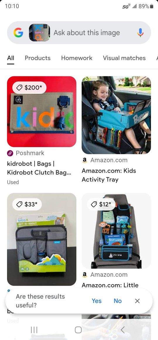 Kidrobots Bags Usada Casi Nueva Original Limpia