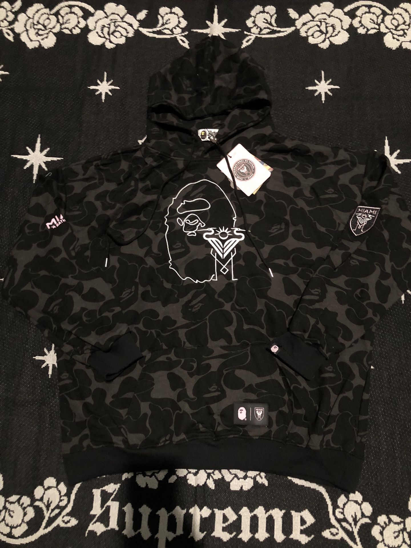 Brand New Bape Sweater Camo Miami