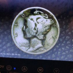 1944 D Mercury Dime  
