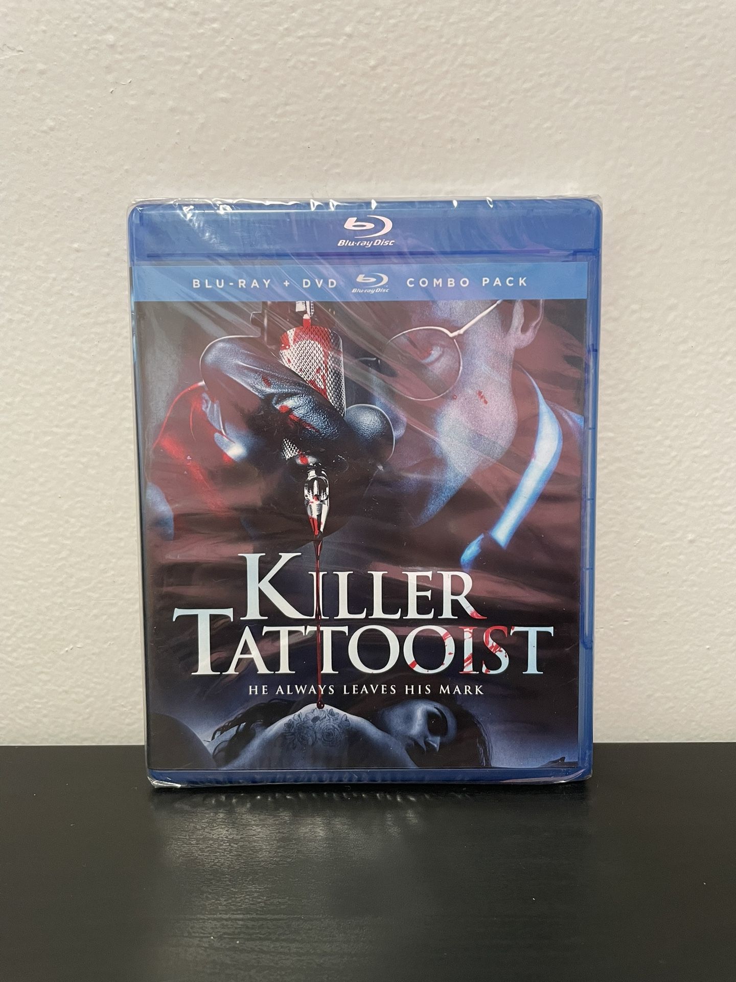 Killer Tattooist Blu-Ray + DVD Combo NEW SEALED Horror Psychological Movie 2020