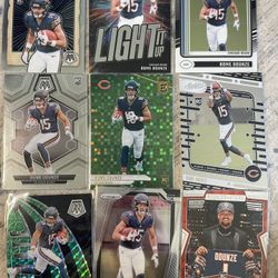 Rome Odunze Rookie Card Lot (9)