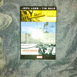 Jeph Loeb & Tim Sale Marvel Yellow Blue Gray And White