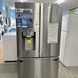 LG 28 Cu Ft Refrigerator Stainless Steel