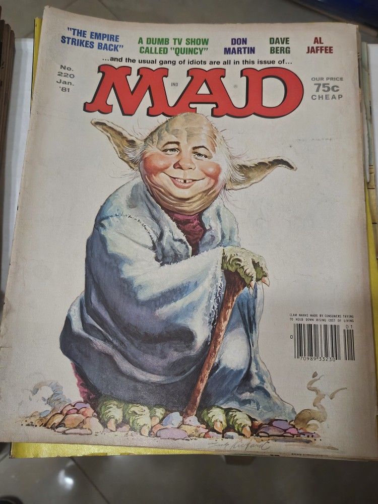Vintage Mad Magazine Lot ( 36 Magazines)