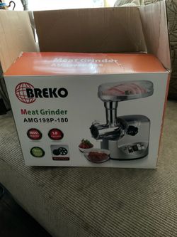 BREKO Meat Grinder AMG198P-180 – Brand New in Box