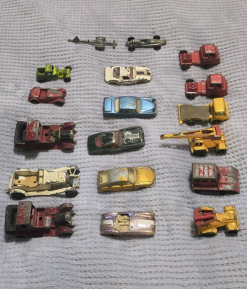 17 1960's Vintage Cars