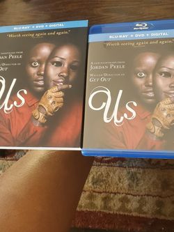 Us Blu ray with Slipcover