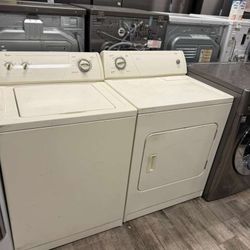 Whirlpool washer and dryer set electric with warranty