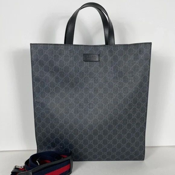 Authentic Gucci Black Briefcase/Laptop Tote