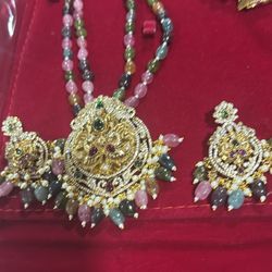 Beads Set With Ear Rings