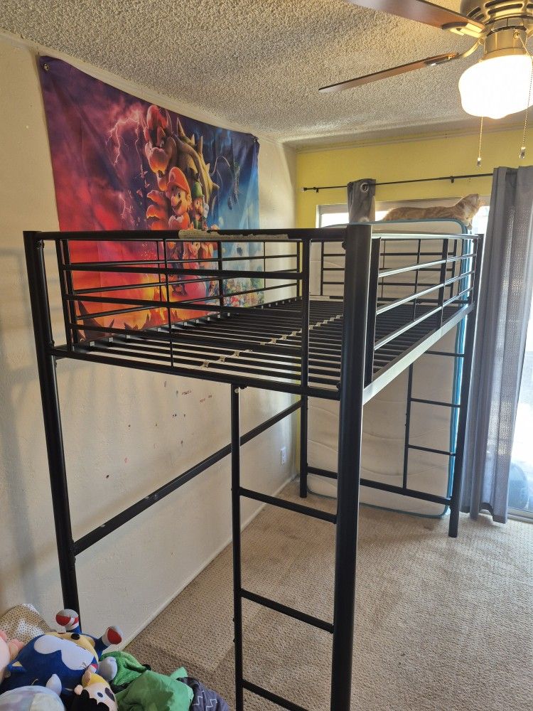 Twin Size Loft Bed Frame