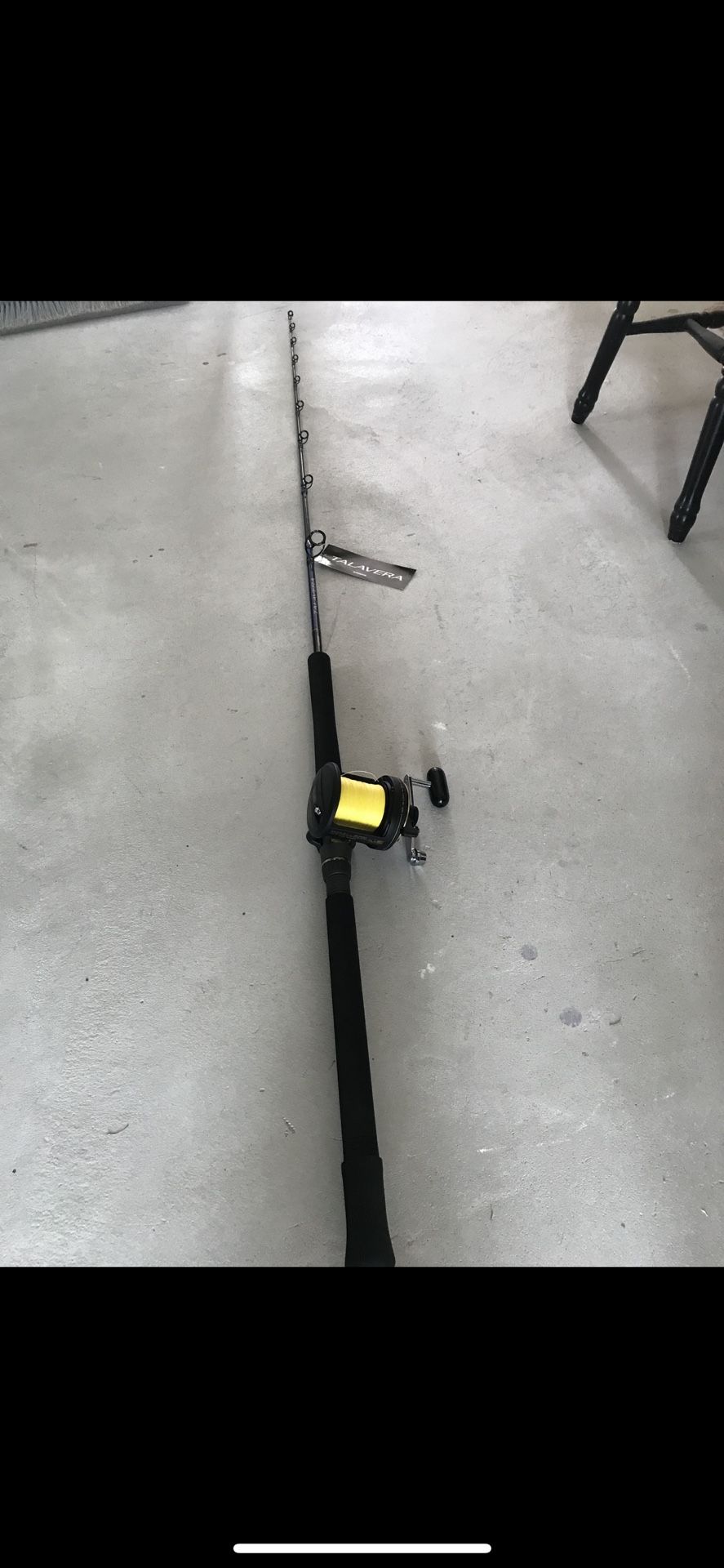 Shimano TLD 15 Lever Drag Fishing Reel With Shimano Talavera Type J Casting Rod