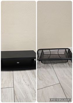 2-Tier Swivel TV/ Computer Stands. Both For $8