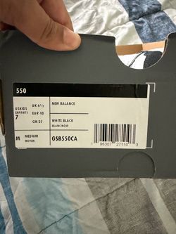 New balance 550 size 7