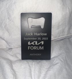 Jack Harlow Kia Forum Official Bottle Opener