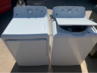 GE washer and dryer
