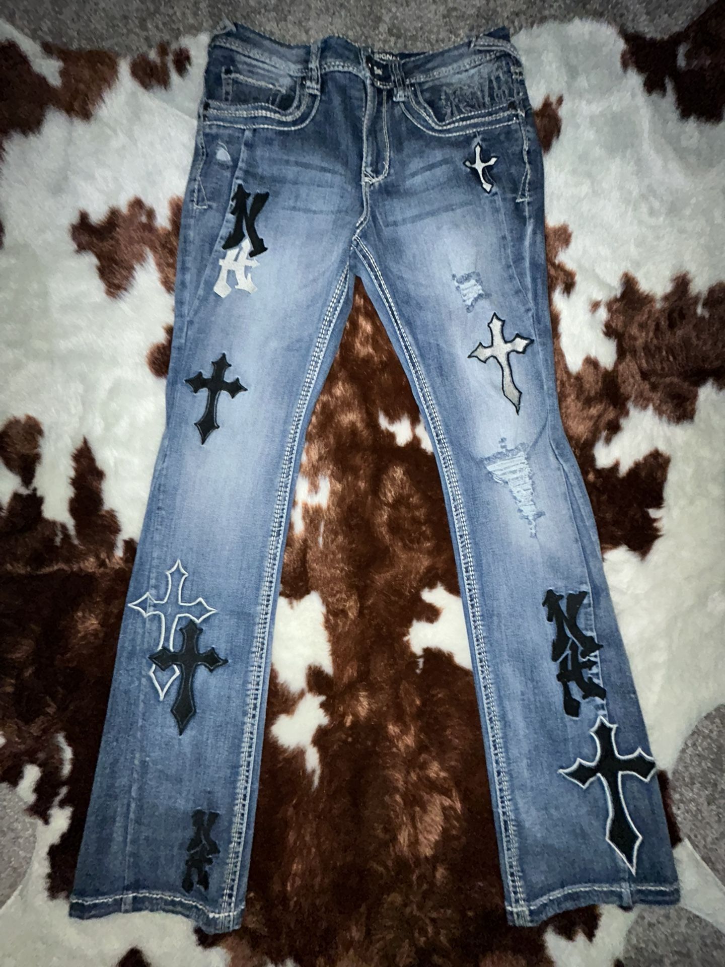 Men’s Flare Jeans 4x