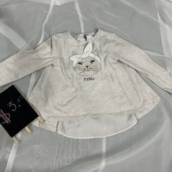 G irl long sleeve blouse 