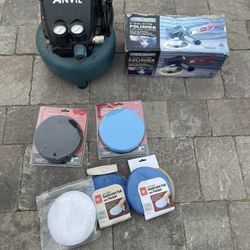 Air Compressor &  Polisher 