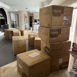 FREE 50 Large Moving Boxes, Home Depot Large Medium Small